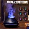Flamme Aroma Diffusor Luftbefeuchter Hause Ultraschall Nebel Maker Fogger Ätherisches Öl Difusor Mit LED Farbe Flamme Lampe Luftreiniger