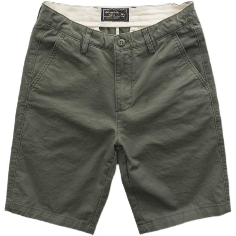 Męskie dżinsowe szorty ogrodniczki w japońskim stylu, z praniem, slim fit, casualowe, letnie, jednokolorowe, modne, pasujące do wszystkiego