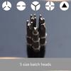 5Pieces Special-shaped Screwdriver Set 50mm U-shaped Y-Type Triangle Inner Cross Three-points Screwdriver Bit Tool