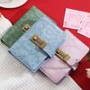 With Password Lock 100 Envelopes Money Saving Challenge Get Rich PU Money Collection Book Save Money Portable Savings Binder