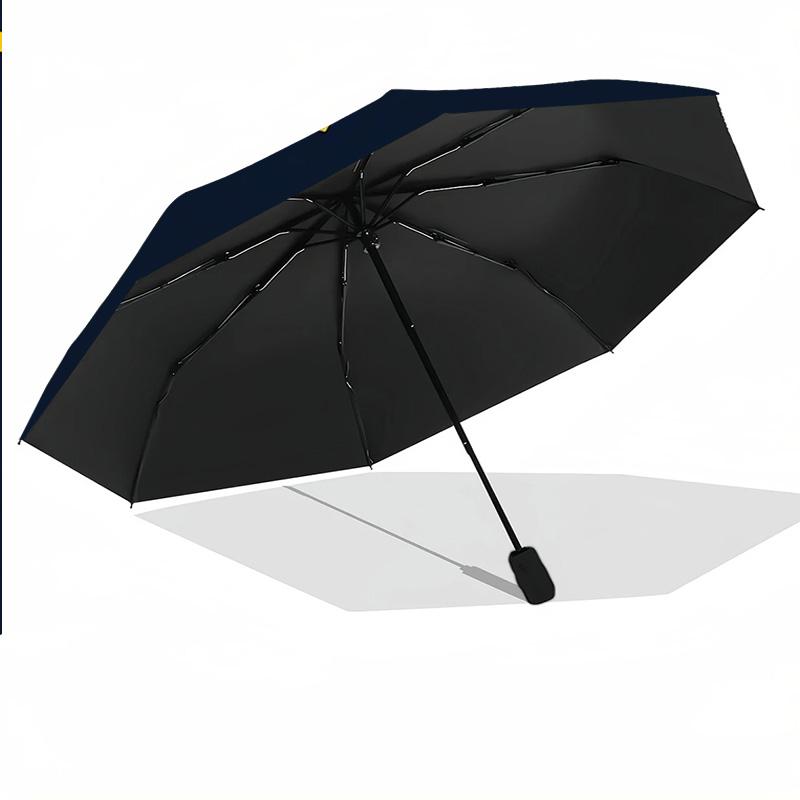 North Queensland Cowboys Print Auto 8?Ribs Folding Umbrella Wind Resistant Lightweight Automatic Umbrella For Daily Travel
