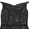 C7292 Europeisk & Amerikansk Mode Dam Sexig Strass Bodycon Genomskinlig Sjal Klänning