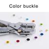 700x 12 Colors Eyelet Set Eyelet Pliers Set with Installation Tool Inner Diameter 5mm Grommet Tool Set for Clothing