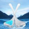 Freeze Fishtail Ice Globes Eyes Cooling Roller Ball Body Massager Face Massage Roller  Women