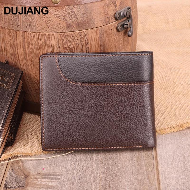 Best-Selling Vintage Men's Leather Wallet: Anti-Theft, Multiple Card Slots, Coin Purse, Multifunctional Design.