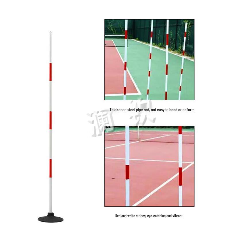 Heavy-Duty Rubber Base Training Marker Pole