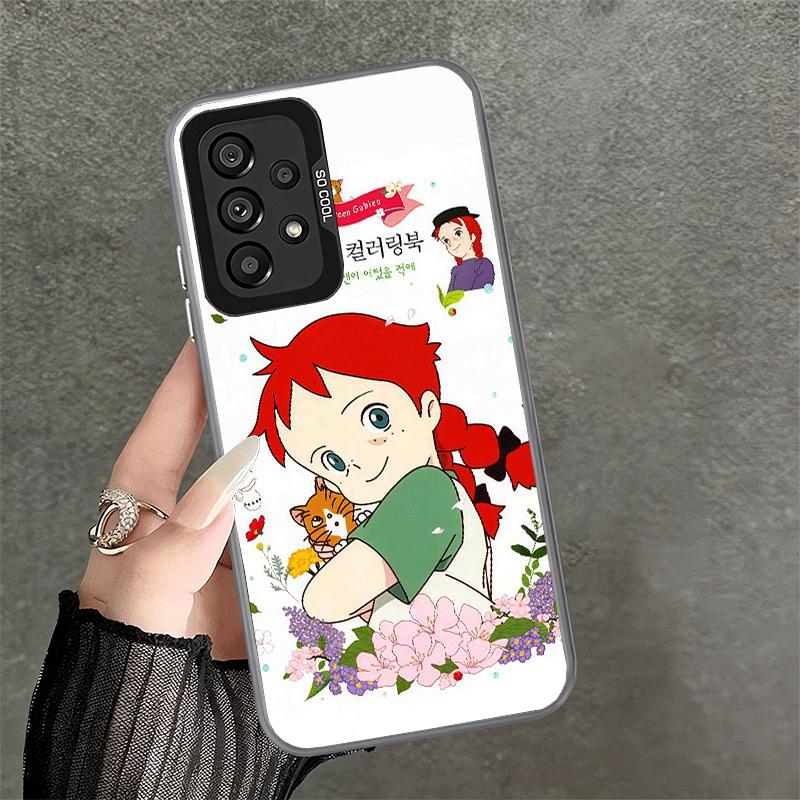 

Anne Of Green Gables Shirley Shockproof Phone Case for Samsung A17 A16 A15 A14 A37 A57 A36 A56 A26 A35 A55 A25 A34 A54 A24 A13 A Samsung A17