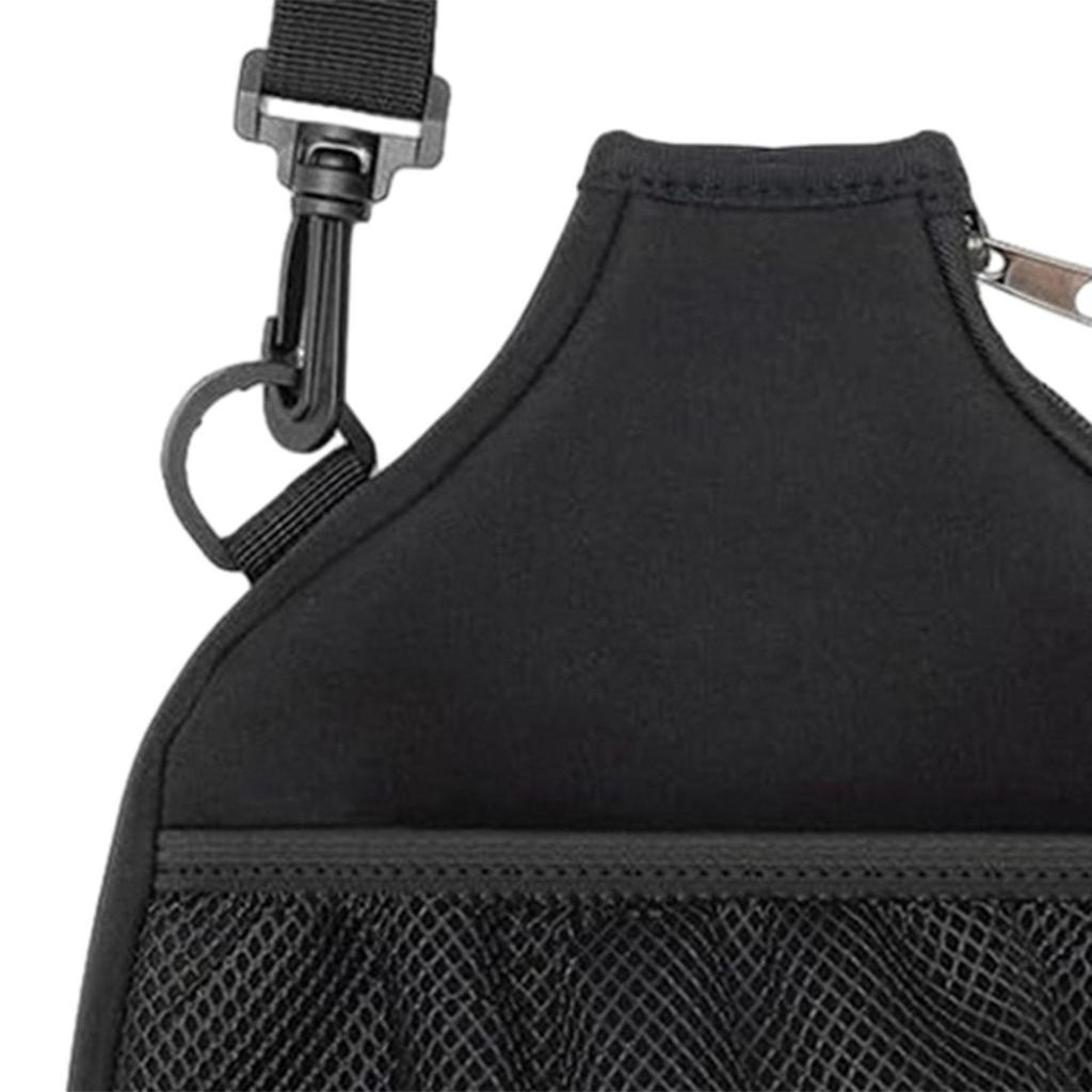 Pickleball Paddle Bag Crossbody Pouch Protection Sleeves Portable Carrying Case for Men Women