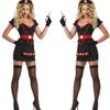 Sexy Lingerie Nurse Uniform Cosplay Porno Costume Hot Women Erotic Lace Slip Dress Underwear Sex Role-Playing Halloween Game Set