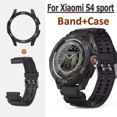 SIKAI PC Watch Case Cover Smartwatch Anti Drop Replacement Protective Cases for Xiaomi Watch S4 Sport Smart Watch Accessories