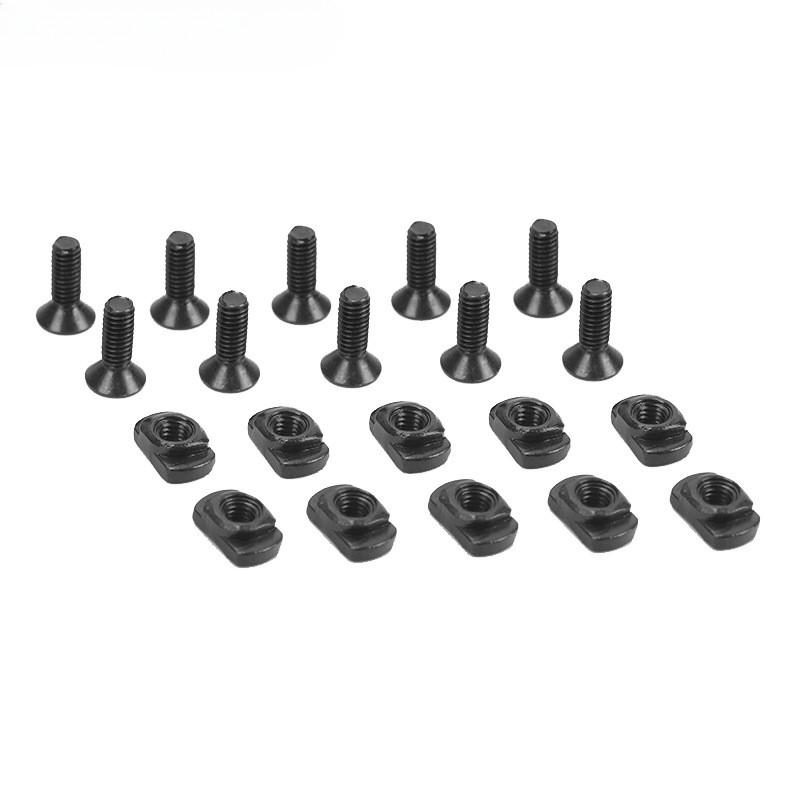 10pcs Mlok Screw Nut Combination