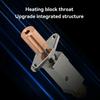 Updated Hotend Kit Bi-Metal K1 HOTEND For Creality K1/K1 MAX Ceramic Heating Block Kit 550°C Extruder For Creality K1 3D Printer