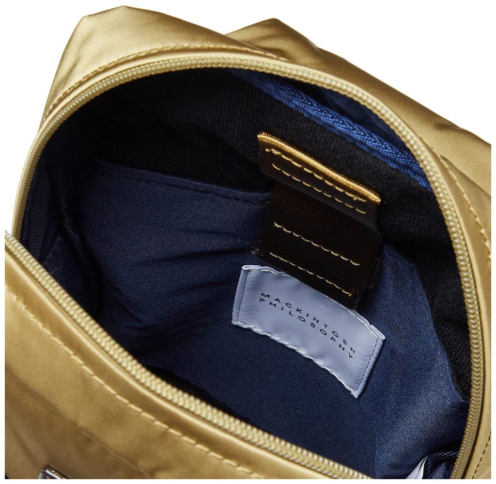 Mackintosh Philosophy Linkwood III Body Bag, Teflon-Coated, No. 67363, 6L, Men's, Beige, H32 X W19 X D9cm