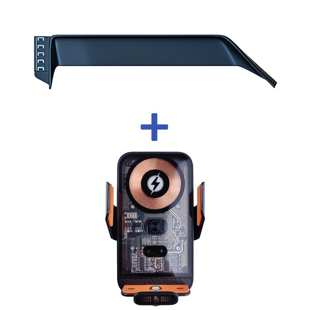 Car Phone Mount For Changan UNI-V Univ 2022 2023 66W Wireless Charging Stand Navigation Screen Fixed Phone Holder Bracket Base