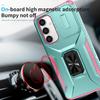 For Samsung Galaxy S23 FE Kickstand Case TPU+PC Phone Protector with Slide Lens Cover