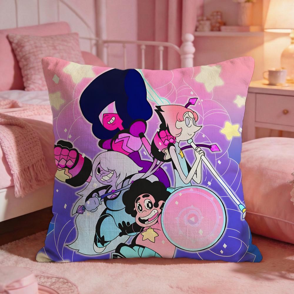 Steven Universe FFutures Cushion Cover Premium Comfort Reversible Pillow Cove Two In One Design For Any Room Car Interior