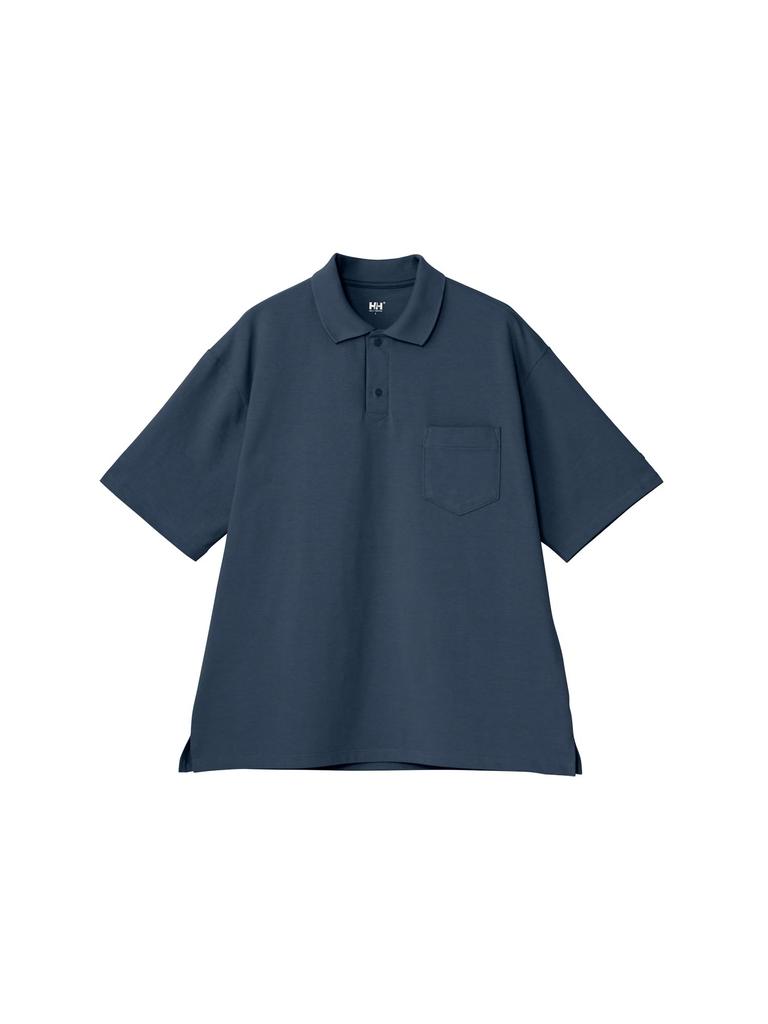 S/S HH Marine Kanoko Polo Deep Navy M