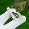 Natural Ocean Jasper Gemstone Jewelry 925 Sterling Silver Pendant For Women