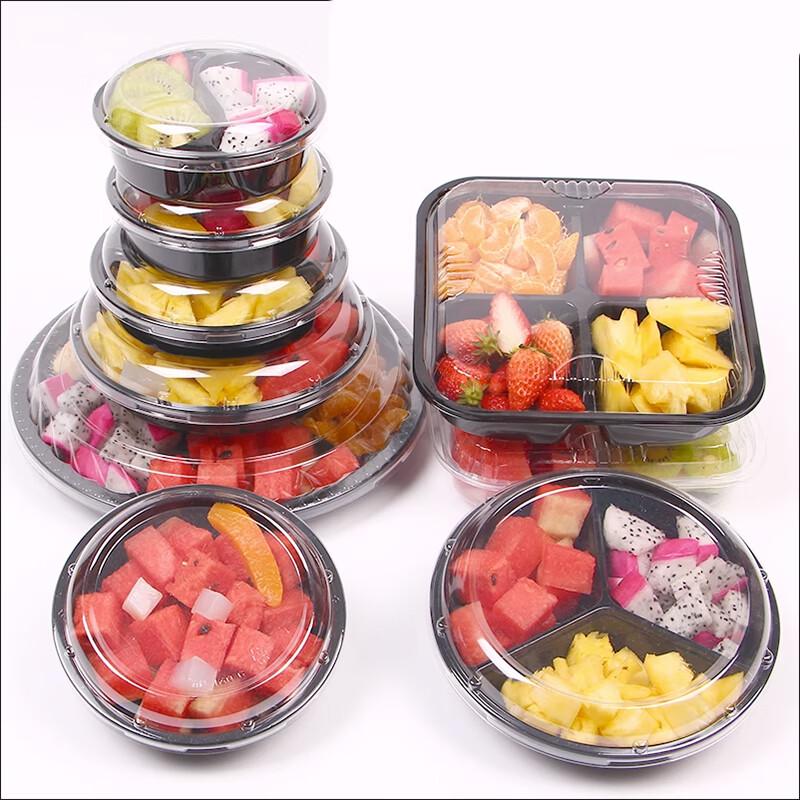 Homeglen Einweg-Frucht- & Salatboxen mit Fächern