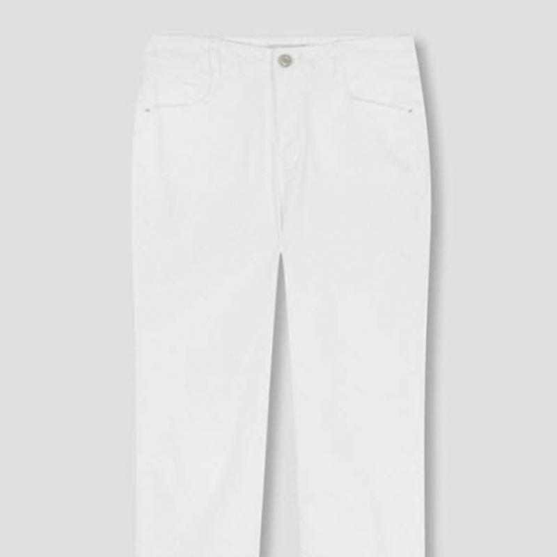  Pantaloni slim fit din bumbac, cu croială cu franjuri, She's miss, preț 138.000 woni 