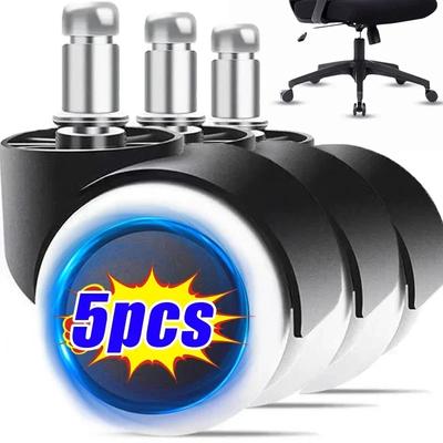 360 grad Drehbare Sicher Roller Büro Stuhl Universal Möbel Caster Räder 2 Zoll Swivel Castor Roller Gummi Rad Hardware