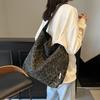Vintage Leopard Canvas Shoulder Shopper Bag for Women 2026 Large Woman Tote Bag Fashi Designer Female Handbags Purses Bolsas