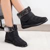 Snow Boots Women Casual Shoes Woman Platform Boots Ladies Plush Keep Warm Women Shoes Soft Flat Women's Winter Boots Botas Mujer