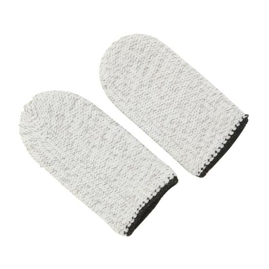 2Pcs Anti-scratch Sensitive Touch Screen Gaming Finger Covers Thumb Sleeves