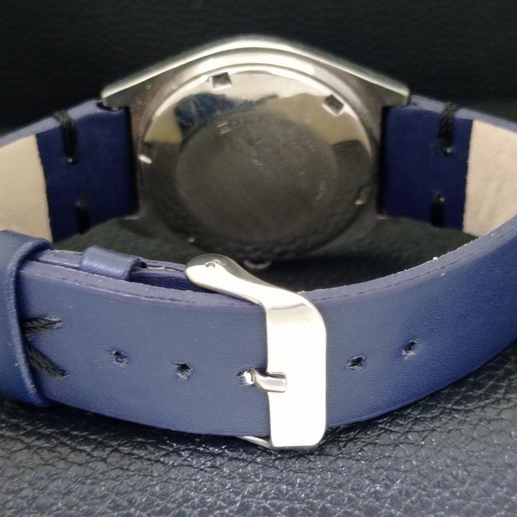 JAPONSKÉ VINTAGE SEIKO 5 AUTOMATICKÉ 6309A PÁNSKÉ HODINKY S MODRÝM CIFERNÍKEM a500834-5 R154-a500834