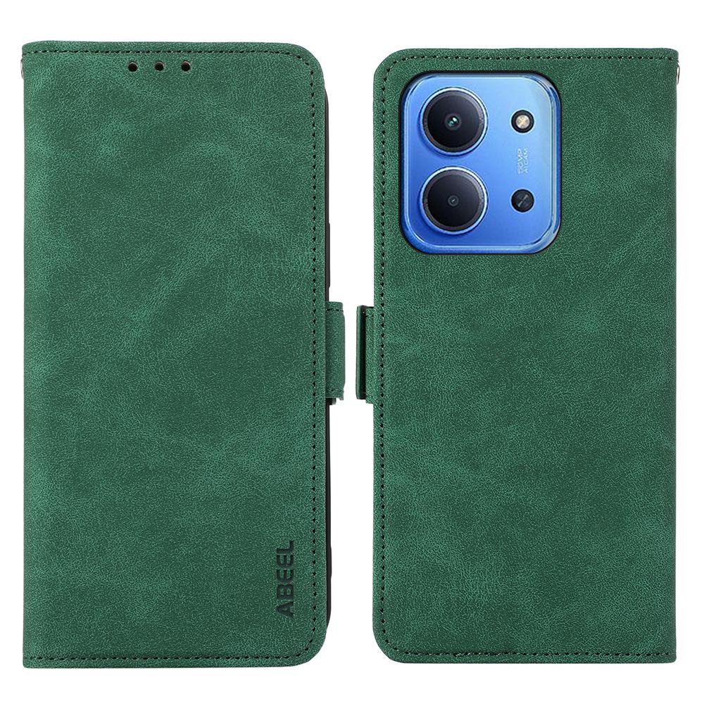 ABEEL For Xiaomi Redmi 15C 5G (EU) (173mm)/15C 4G (EU) (173mm) Case PU Leather Folio Stand View RFID Blocking Phone Cover