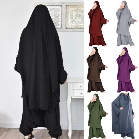 Pantalón de vestir de manga larga Conjunto de color sólido Dos piezas Lado  dividido Vestido Midi Pantalones de pierna ancha Ropa de dama comprar a  buen precio — entrega gratuita, reseñas reales