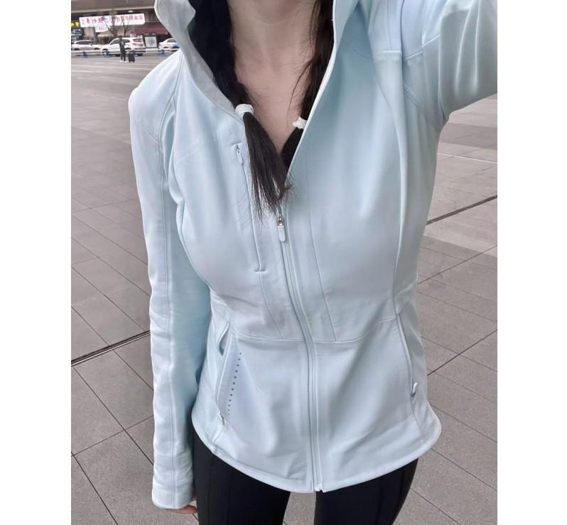 Lulu Women s Original Soft Shell Fleece-Lined Slim-Fit Waterproof Windproof Crossfit Windbreaker 10