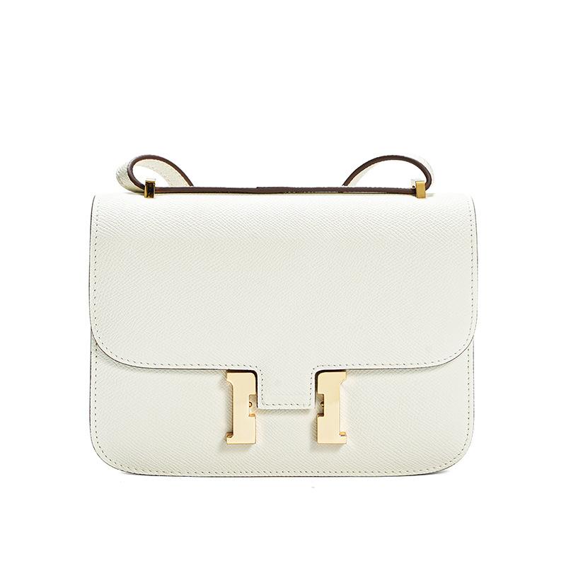 Cowhide Bag Versatile Messenger Bag, Underarm Leather Simple Girls High-end Summer Shoulder Bag