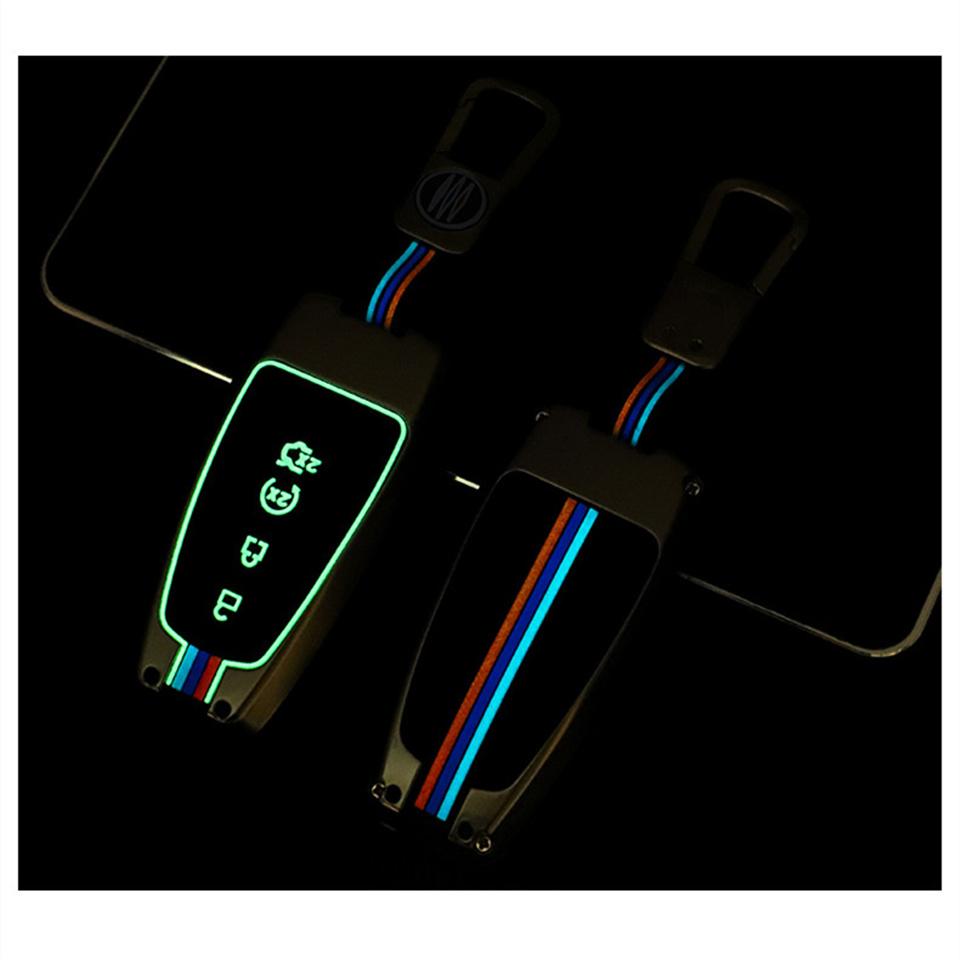 Car Key Case for Ford Fusion Mustang Explorer F150 Edge Mondeo Mk5 Focus Mk4 2019 2020 2021 Covers