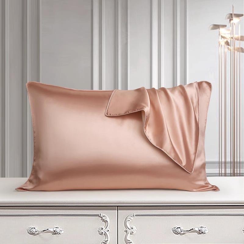 30 Momme Mulberry Silk Pillowcase for Smooth Hair (Double-Sided, Latex Core)