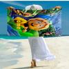 Custom Name Ultra-Soft Beach Towel with Maya the Bee Theme,Ideal for Pool - Camping, Diving - Perfect Travel Essential, Vibrant Beach Towel.