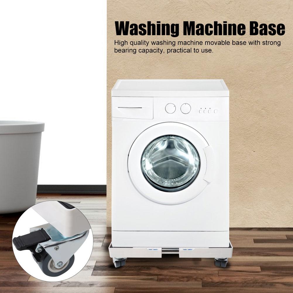 8 roți cu frână pentru mașină de spălat automată, suport pentru suport pentru frigider, suport pentru suport pentru mașină de spălat, bază mobilă