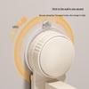 Rotating Suction Cup Double Towel Bar with Storage