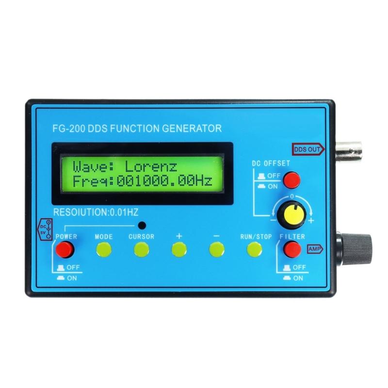 Frequency Generator 0.01Hz-500kHz Signal Generator Ideal for Oscilloscope Calibration Audios Testing Waveform Generator
