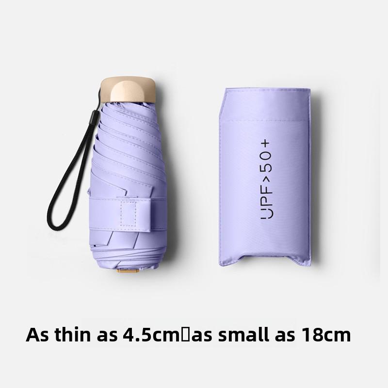 New Mini 30% Off Sun Umbrella, Sunshade Umbrella, Women's UV Protective Umbrella Portable Rain and Rain Umbrella