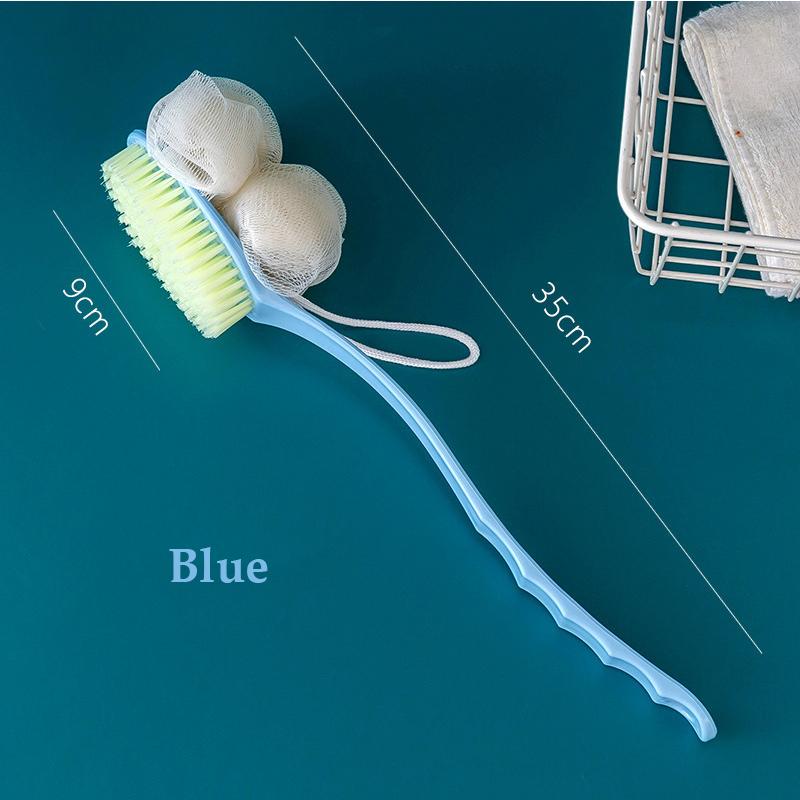 Cheap 1 Pcs Long Handle Bath Brush with Bath Ball Bathing Brush Soft
