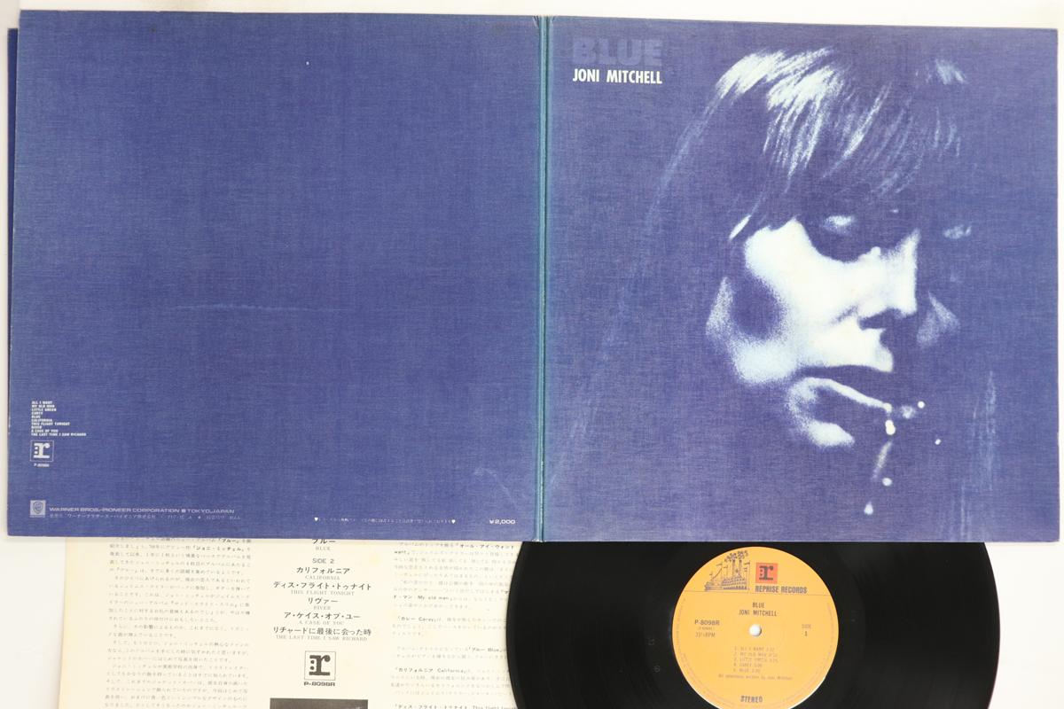 

LP Record JONI MITCHELL - Blue P8098R WARNER BROS 1974 Japan Rock Used