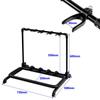 JOYO Guitto Guitar Stand GGS-07 for 5 Instruments Adjustable Divider Guitar Rack
