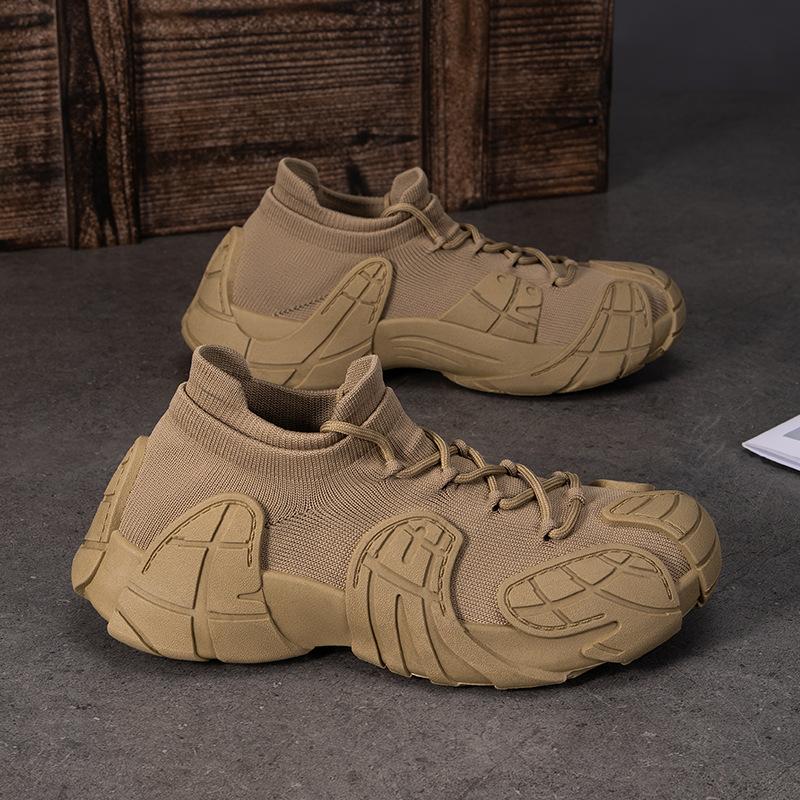 New Men's Shoes Breathable Casual Shoes Fashionable and Versatile Single Shoes