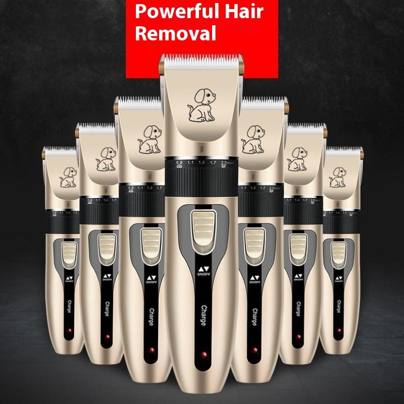 Pet Electric Push Scissors Dog Cat Pedicure Shaving Cleaning Beauty Tool Nail Set Pet Pedicure