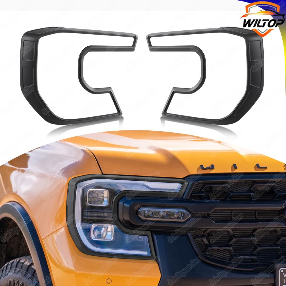 

Head Lights Cover For Ford Ranger Next Gen T9 Wildtrak XLT Sport 2025 2025 2025 Headlights Protector Cover Car Accessories