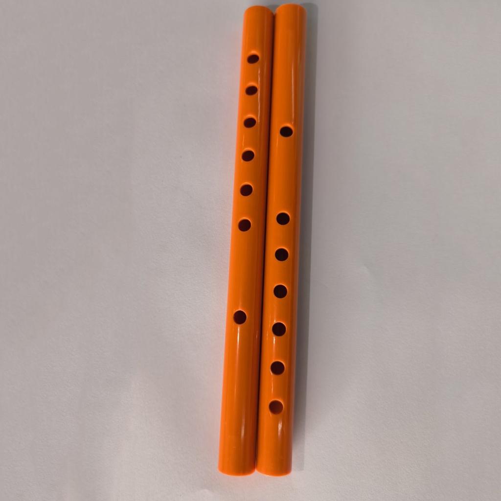 A1A2 Plastic Flutes Musical Instrument Early Education Develop Recorder Portable 6 Holes Clarinet for Kids Beginners Students