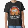 Dont Worry Ive Had Both My Shots And Booster Boomstick Double Stout Drinker Gift T Shirt Short Sleeve Graphic Clothes S6xl