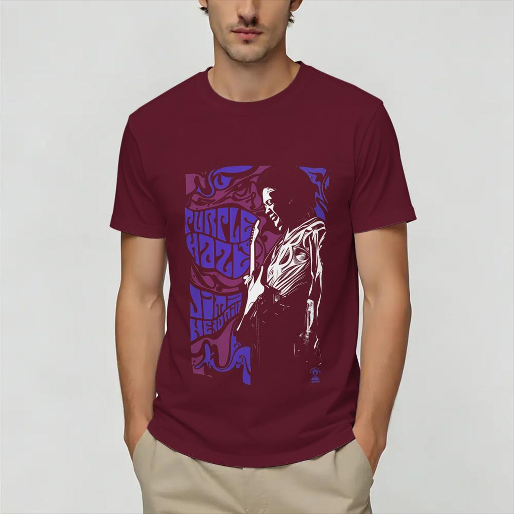 Jimi Hendrixs TShirts for Unisex Novelty Cotton Tees Round Collar Short Sleeve T Shirt 6XL Clothing