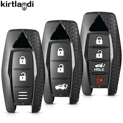 Silicone Key Cover Case Shell for Mitsubishi Outlander 2022 2023 3 Bottons Remote Smart Key Holder Car Keychain Protection